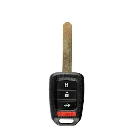 Keyless Factory KeylessFactory:Remote Head Keys:16-18 Honda 4B Remote Head Key RK-HON-1TA-4